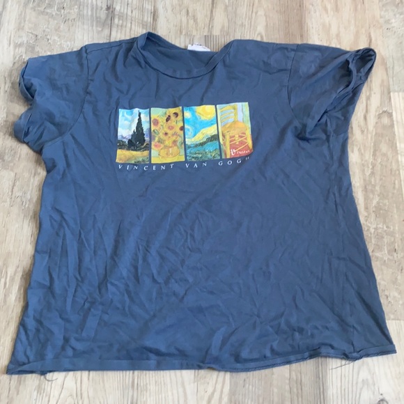 vincent van gogh graph t-shirt - Picture 1 of 5